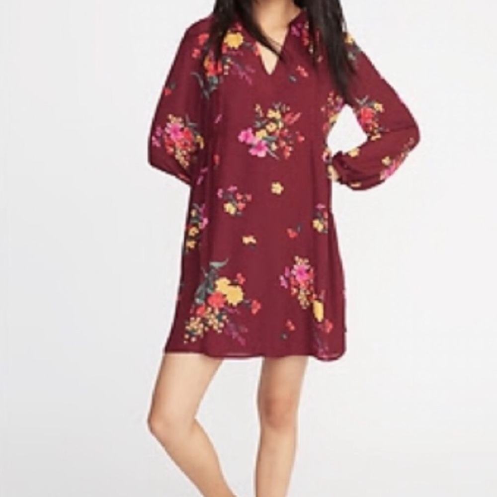 Old Navy Georgette Swing Dress